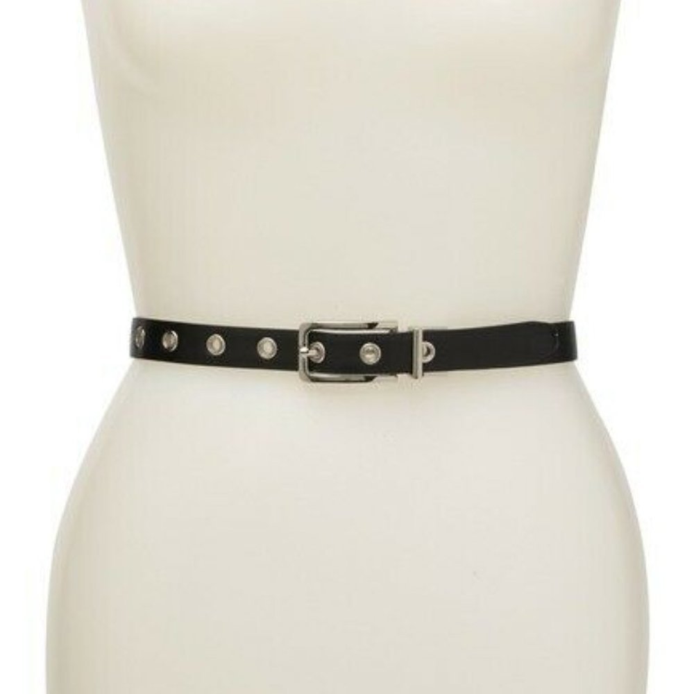 NWT! FASHION FOCUS Reversible Python Embossed Belt - Picture 2 of 6